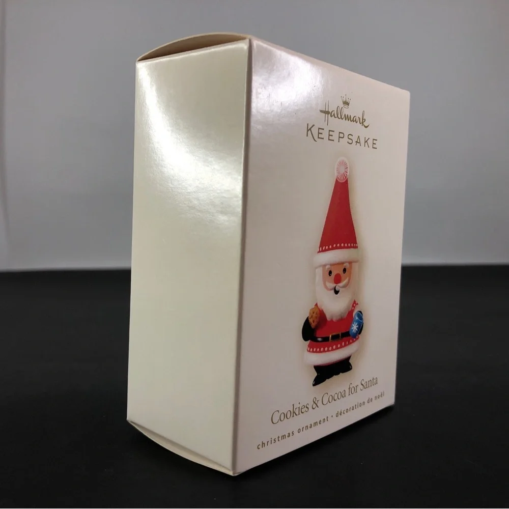 Hallmark Keepsake Ornament 2008 Cookies & Cocoa for Santa Handcrafted‎ Ornament